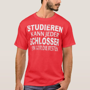 Funny Locksmith Craftsman Master Gift Idea T T-Shirt