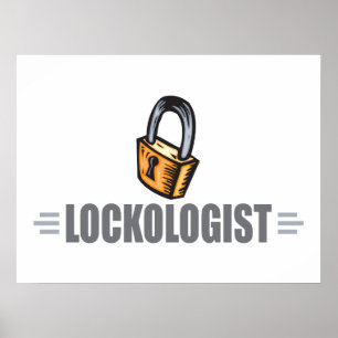 Funny Locksmith Poster
