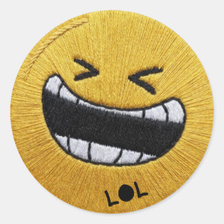 Funny LOL Laughing Emoji WhatsApp Sticker | Cute C