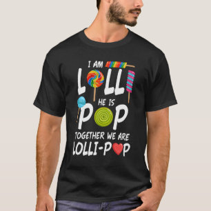 Funny Lolli and Pop Grandparents Nickname Gift T-Shirt