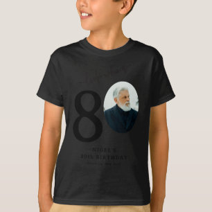 Funny Look Whos 80 Stylish 80th Birthday T-Shirt