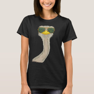 Funny Looking Ostrich Bird Africa T-Shirt