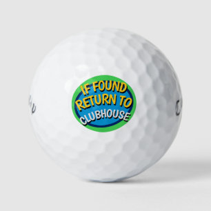 FUNNY LOST GOLF BALLS
