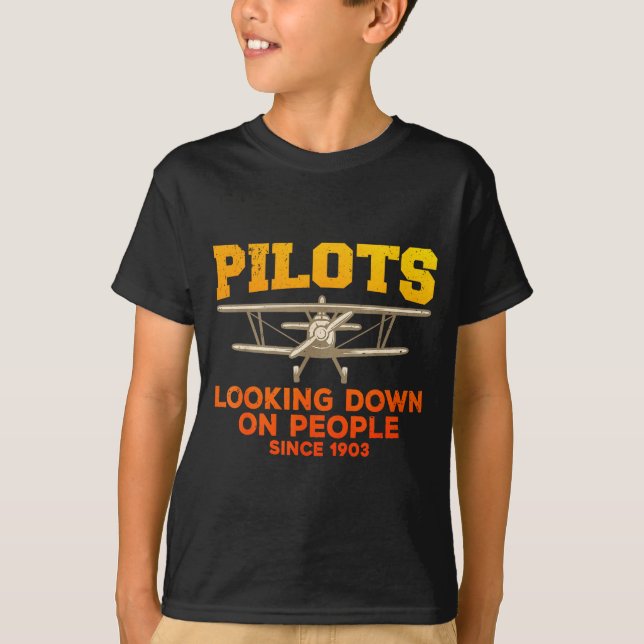 Funny Lot Design For Men Women Aviation Airplane L T-Shirt (Front)