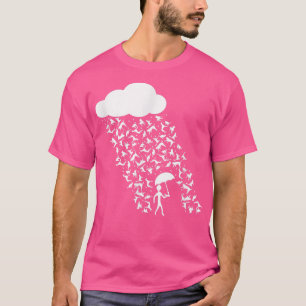 Funny Lousy Day Rainy Day Raining Cats and Dogs T-Shirt