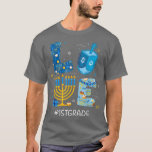 Funny LOVE 1st Grade Teacher Menorah Jewish Hanukk T-Shirt<br><div class="desc">Funny LOVE 1st Grade Teacher Menorah Jewish Hanukkah Pajama .</div>