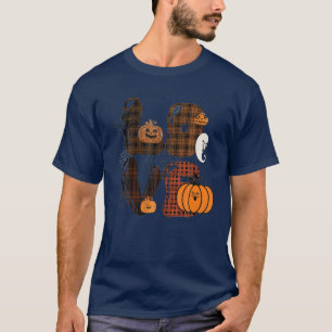 Funny Love Halloween Pumpkin Halloween T-Shirt