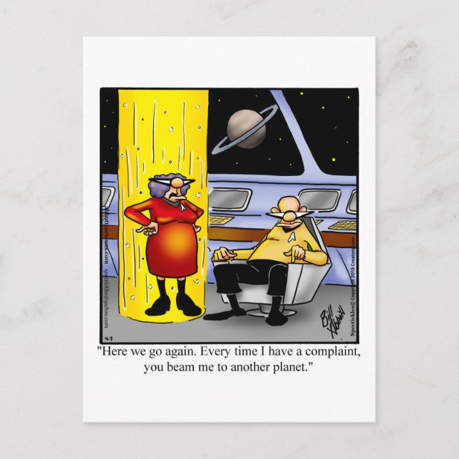 Funny Love & Marriage Humour Postcard (Front)