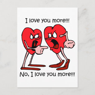 Funny love postcard