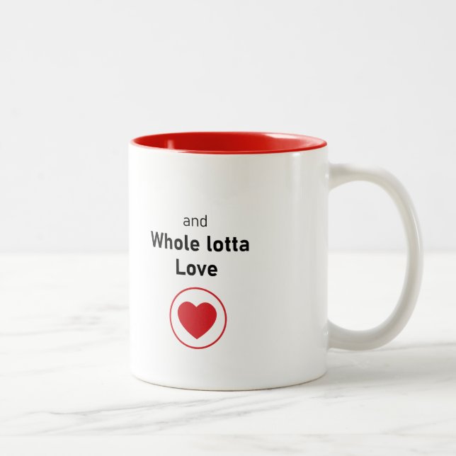 Funny lovely retirement gift Two-Tone coffee mug (Right)