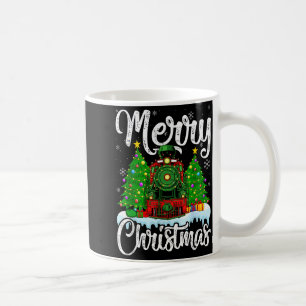 Funny Lover Xmas Lighting Santa Train Christmas  Coffee Mug