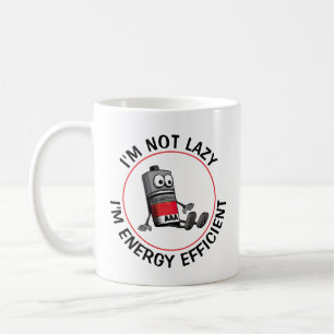 Funny Low Battery Coffee Mug