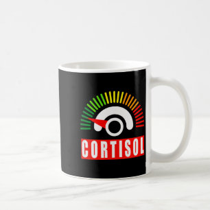 Funny low cortisol levels meme adrenal fatigueFunn Coffee Mug