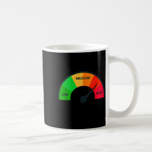 Funny low cortisol shirt hilarious stress cortisol coffee mug