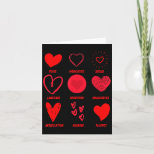 Funny Lsp Speech Language Pathologist Valentines  Card