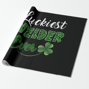 Funny Luckiest Welder Ever Gifts Wrapping Paper