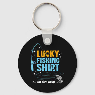Funny Lucky Fishing Gifts For Men Boys Women Dad Key Ring