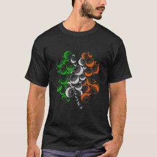 Funny Lucky Golf Shamrocks St Patricks Day Sports T-Shirt