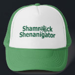 Funny Lucky Irish Shamrock St Patricks Day  Trucker Hat<br><div class="desc">Get ready for St. Patrick’s Day shenanigans with this funny St. Patrick’s Day T-shirt! Perfect for beer lovers,  Irish pride,  and party legends,  this tee is great for pub crawls,  parades,  and all-night celebrations.</div>