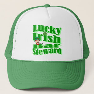 Funny lucky Irish St Patrick's day Trucker Hat