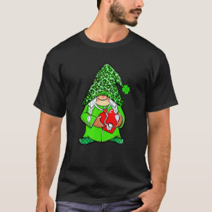 Funny Lucky Nurse Gnomes St Patrick S Day Nursing  T-Shirt