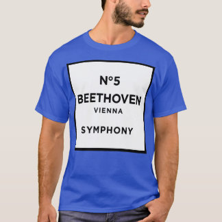 Funny Ludwig van Beethoven Parody 5th Symphony Fun T-Shirt
