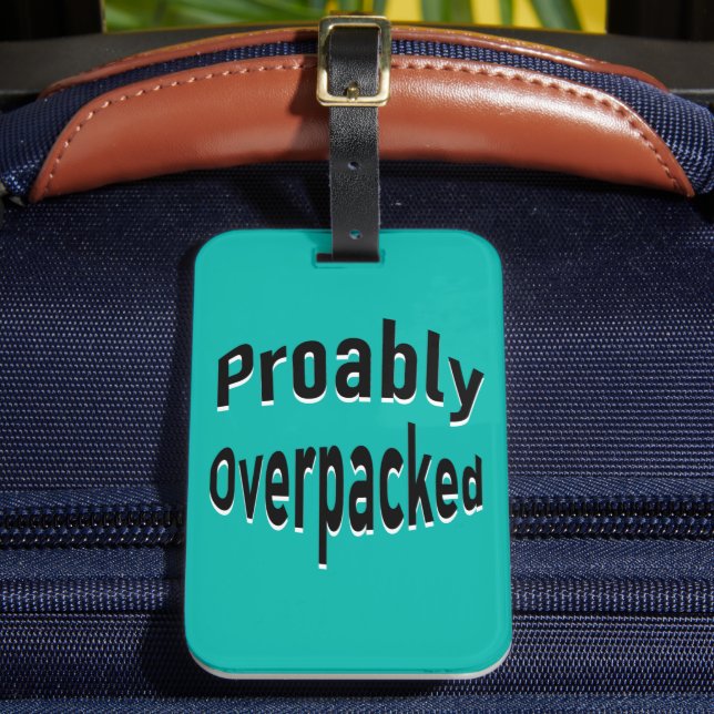 Funny Luggage Tag (Front Insitu 2)