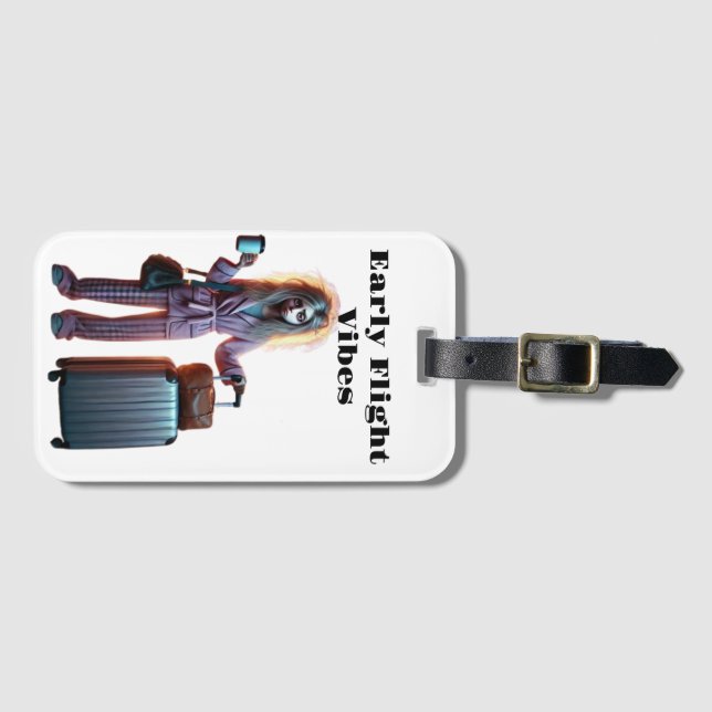 Funny luggage tags (Front Horizontal)