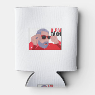 Funny Lula Meme with Sunglasses Can Cooler