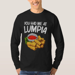 Funny Lumpia For Men Women Pinoy Filipino Food T-Shirt