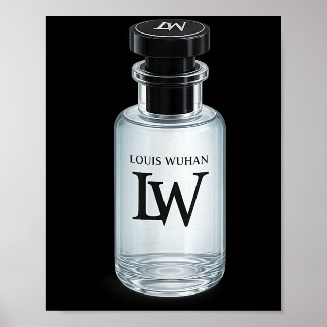 Funny LW Glass Bottle Sprayer Meme Poster (Front)