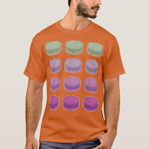 Funny Macaron Baker Cute Kawaii French Baking Dess T-Shirt