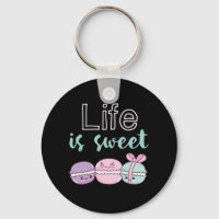 Funny Macaroon Puns Life is Sweet