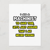 Funny Machinist T-Shirts and Gifts
