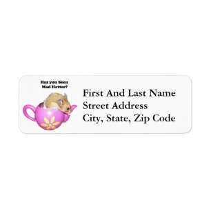 Funny Mad Hatter Dormouse Alice in Wonderland