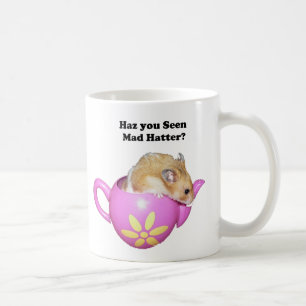 Funny Mad Hatter Dormouse Alice in Wonderland Coffee Mug