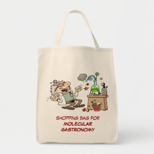Funny Mad Scientist Tote Bag