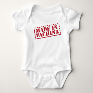 Funny "Made in Vachina" Baby Creeper