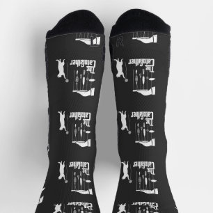 Funny Mafia Cat Parody Graphic Tee Socks