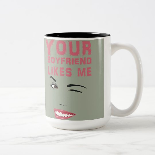 funny MAG Two-Tone Coffee Mug
