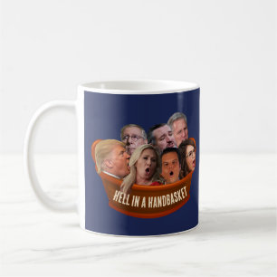 Funny MAGA Republicans Hell in a Handbasket Coffee Mug