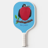 Funny magnificent frigate bird cartoon 