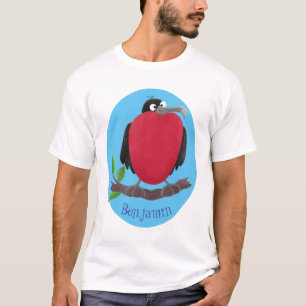 Funny magnificent frigate bird cartoon T-Shirt