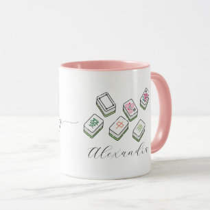 Funny Mahjong Crew Player Name Mahj Club Gift Mug