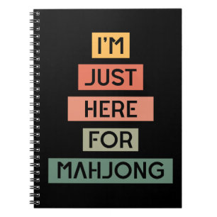 Funny Mahjong Notebook