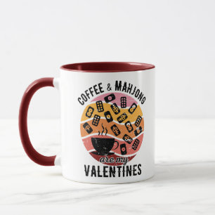 Funny Mahjong - Valentine Mug