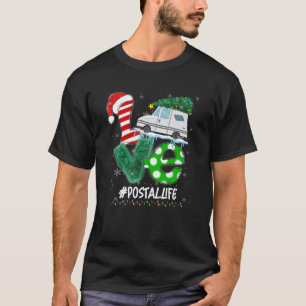Funny Mailman Postal Life Truck Mail Carrier Chris T-Shirt