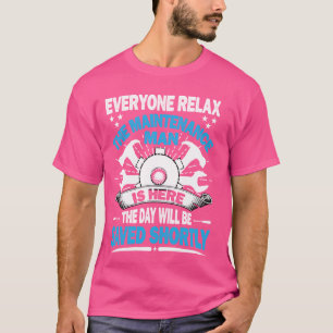 Funny Maintenance Technician Worker Repair man App T-Shirt