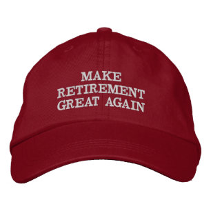 funny Make it GREAT AGAIN Embroidered Hat