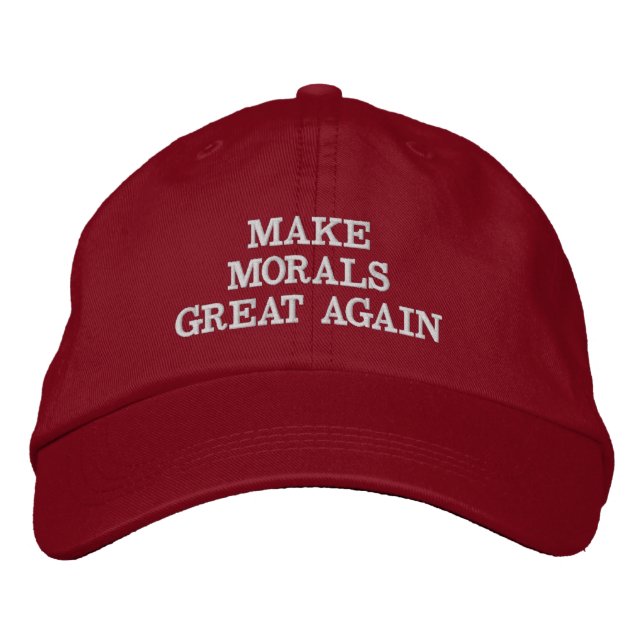funny Make it GREAT AGAIN Embroidered Hat (Front)